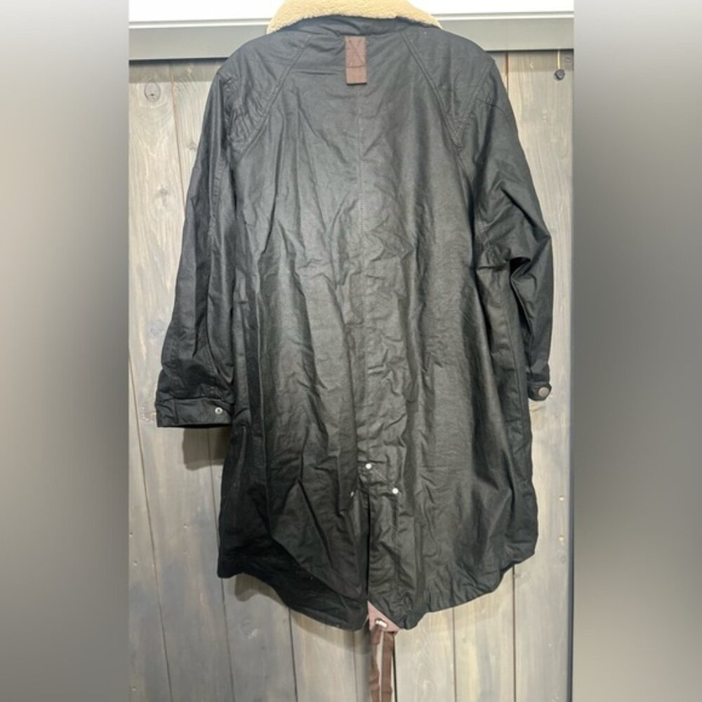 SOLD ✅Free People Waxed Cottkn Winter Parka - Picture 2 of 9